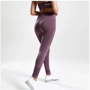 Gymshark Women's Energy Seamless High Waisted Leggings - Purple Wash 2